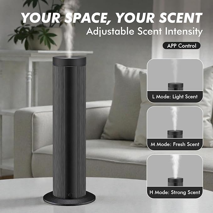 Difusor de Aromas Eléctrico sin Agua Control por App 100ml miniatura 5