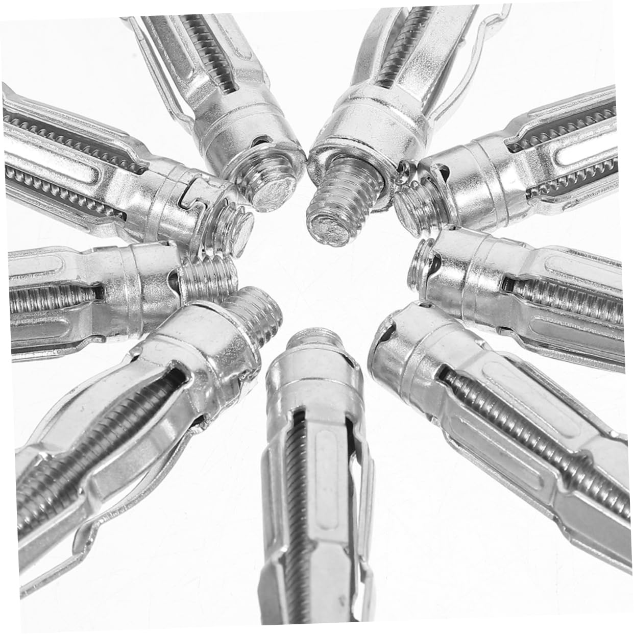 Heavy Duty Hollow Wall Anchor Kit M6x52 25pcs Galvanized Steel