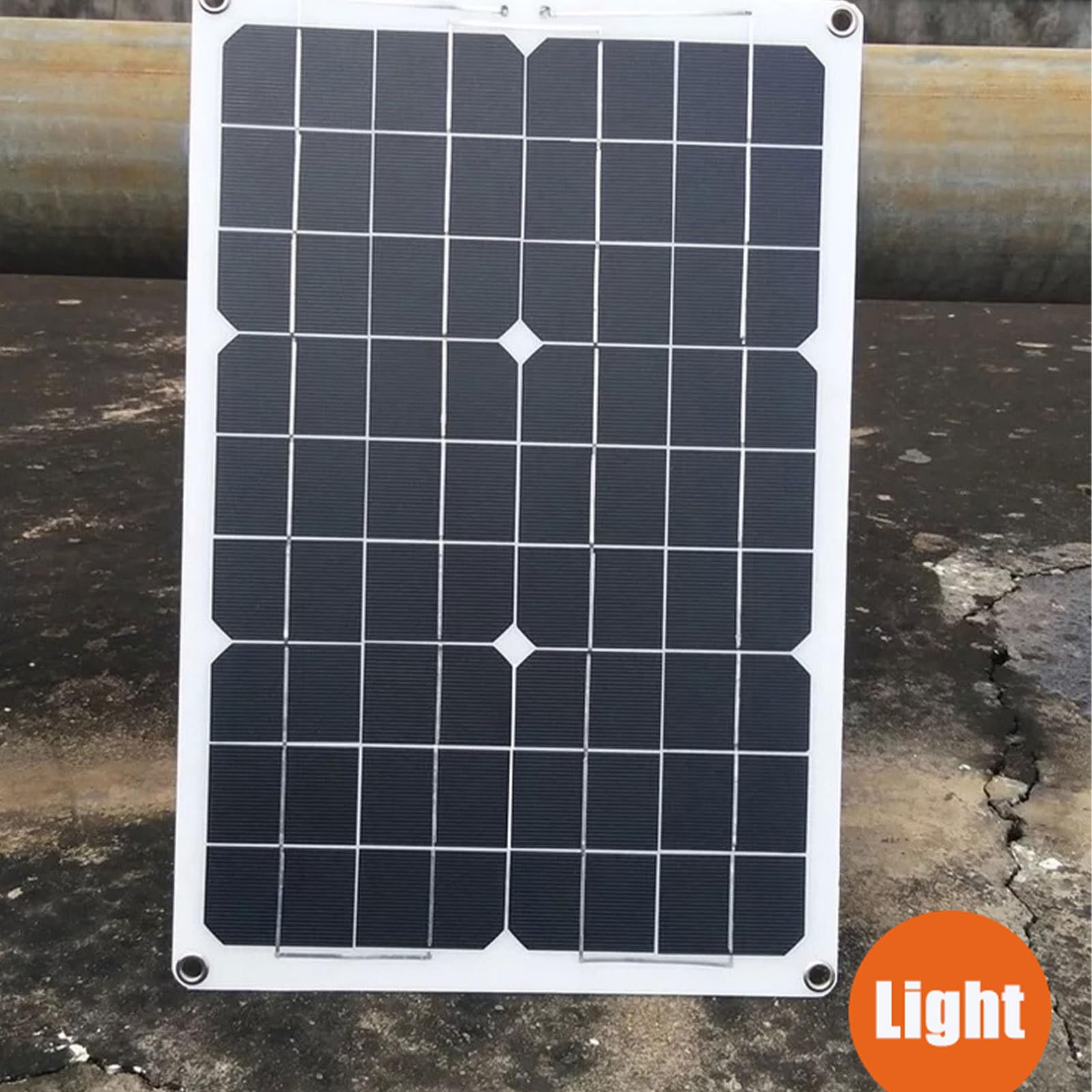 Generico Kit pannello solare | Regolatore di carica solare con pannello | 18W 12V | Per camper fuori rete con batteria e inverter, regolatore di carica 30A, inverter