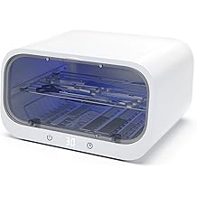 12L Professional UV Sterilizer Cabinet for Esthetician &amp; Nail Salon, Double Layer Large Capacity Nail Tool Sterilizer and Sanitizer Box and Machine for Barbers, Home, Commercial Use
