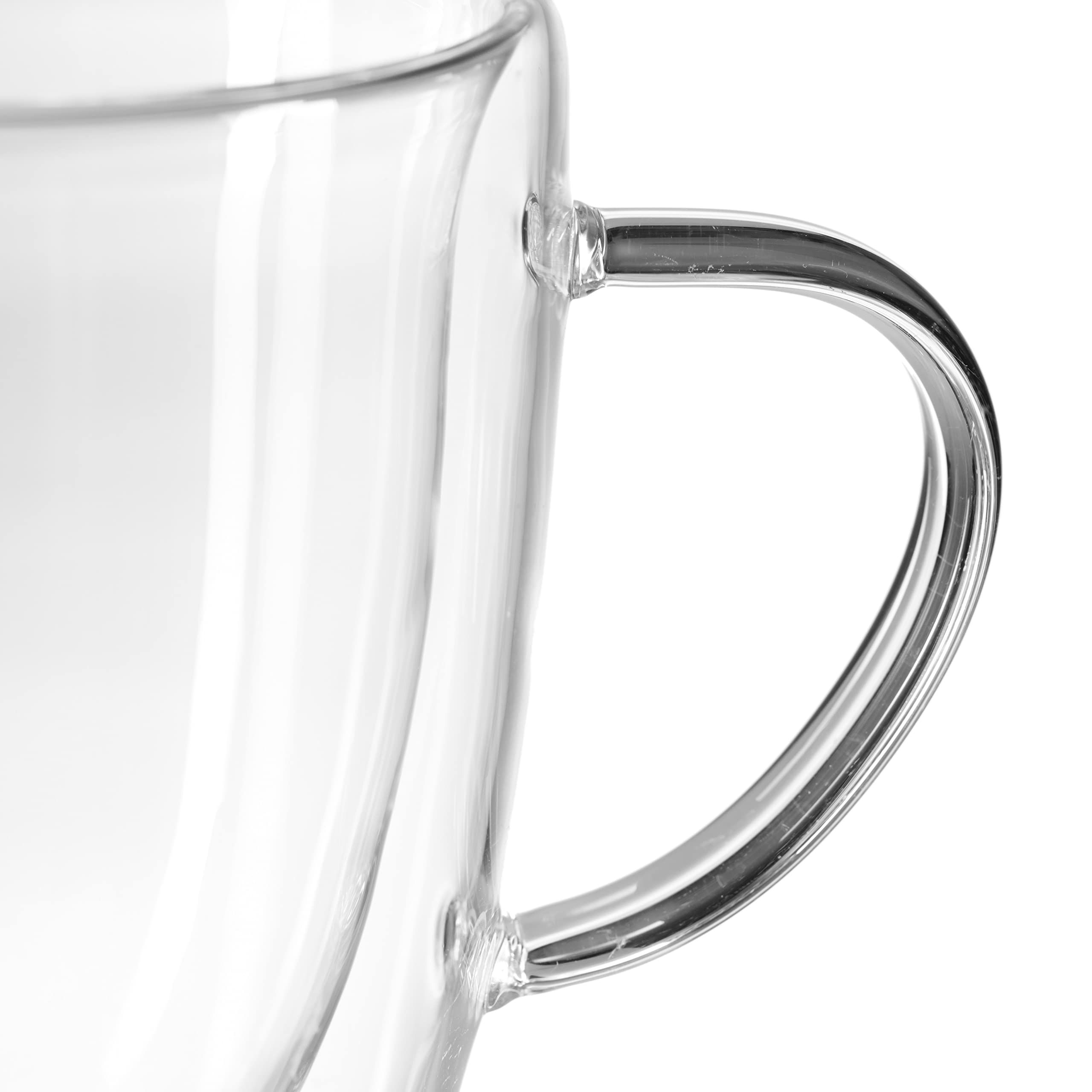 LEONARDO HOME Doppelwandtasse DUO 4er-Set 300 ml, 053062, Glas, 300 milliliters, Transparent