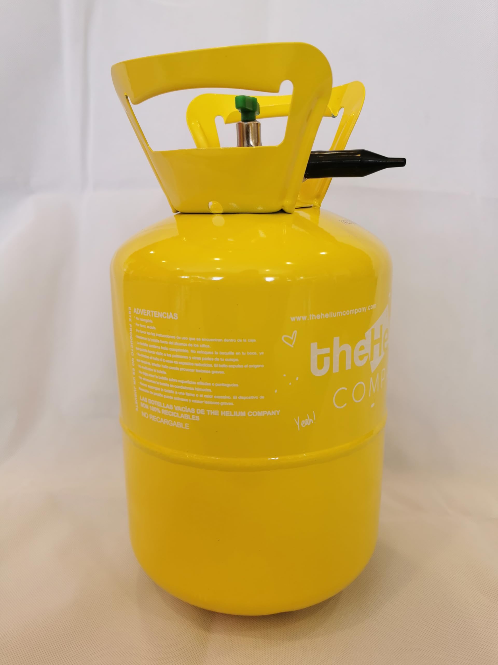 Pack 2 Bombonas de Helio para Globos (hasta 100 globos de latex no incluidos)