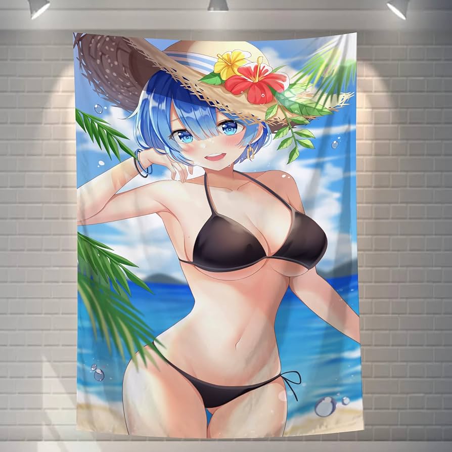 二次元 水着 Amazon.co.jp: タペストリー インテリア ゼロから始める レム 可愛い お嬢さん 水着 海 青空 二次元人物 布製ポスター 雰囲気転換 おしゃれ 壁掛け 壁飾り 横150×縦200(cm)11126M : ホーム&キッチン