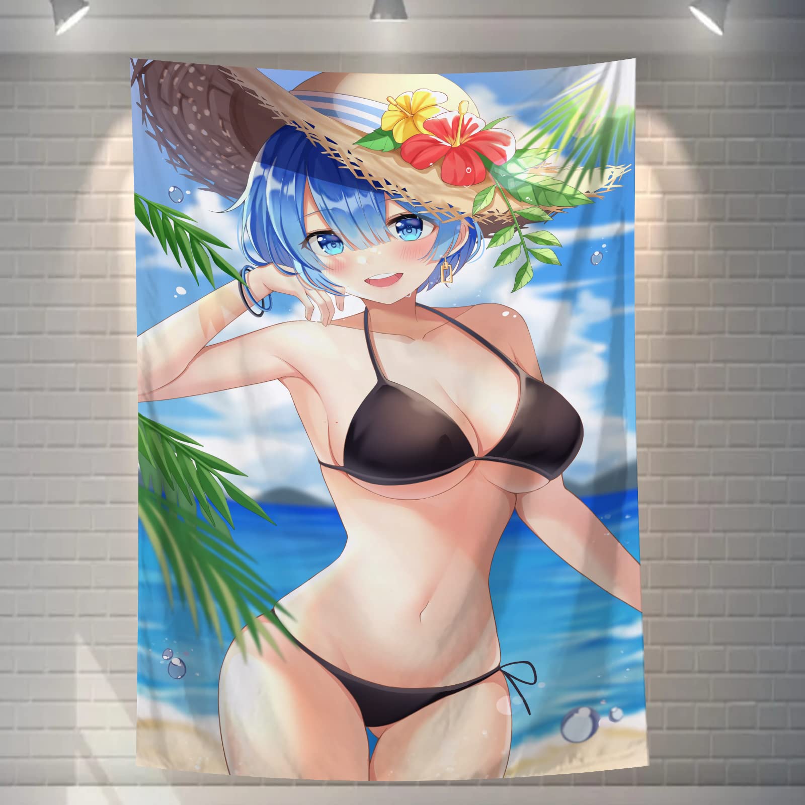 Amazon.co.jp: タペストリー インテリア ゼロから始める レム Rem