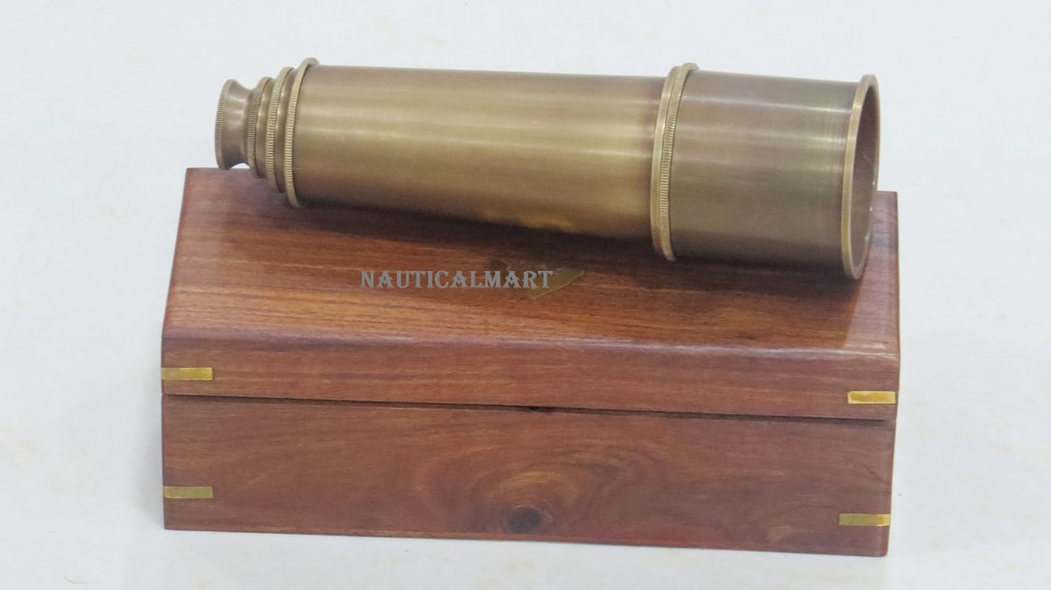 18" Solid Brass Spyglass Telescope Handmade Collectibles Victorian by Nauticalmart