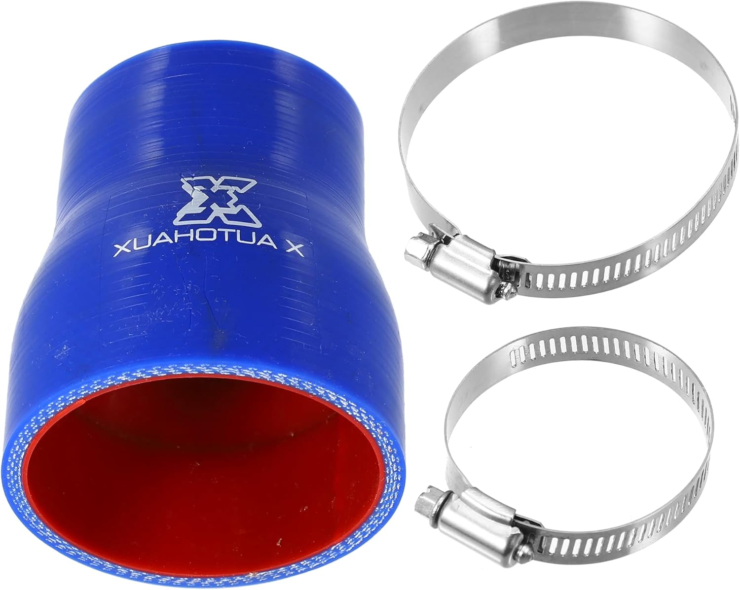 X AUTOHAUX 4863mm 1.89"2.48" ID Straight Silicone Reducer