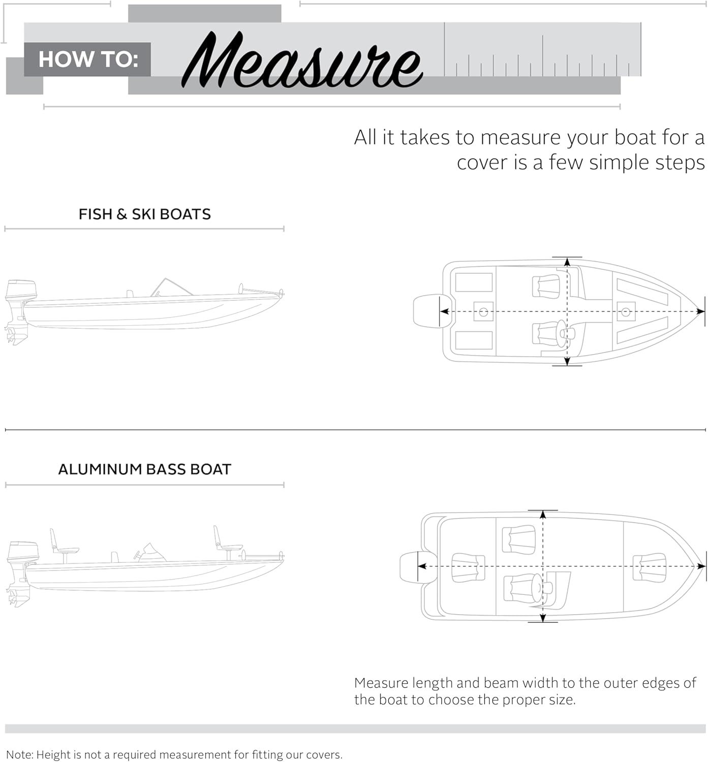 Classic Accessories StormPro Heavy-Duty Outboard Ski-Boat Cover, Fits Boats 16 ft 6 in - 17 ft 6 in Long x 85 in Wide