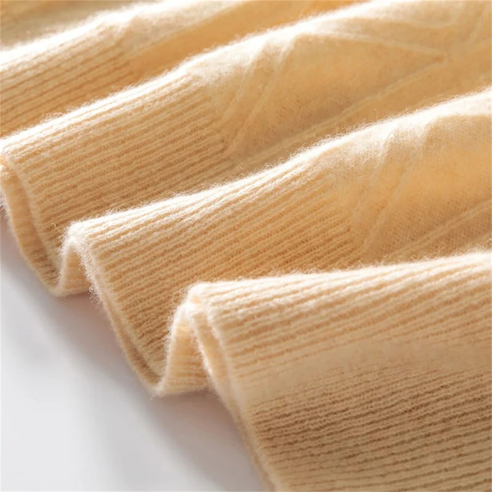 Pullover da uomo in lana merino tinta unita girocollo spesso maglioni sciolti casual da lavoro a maglia maglioni fondamento camicia