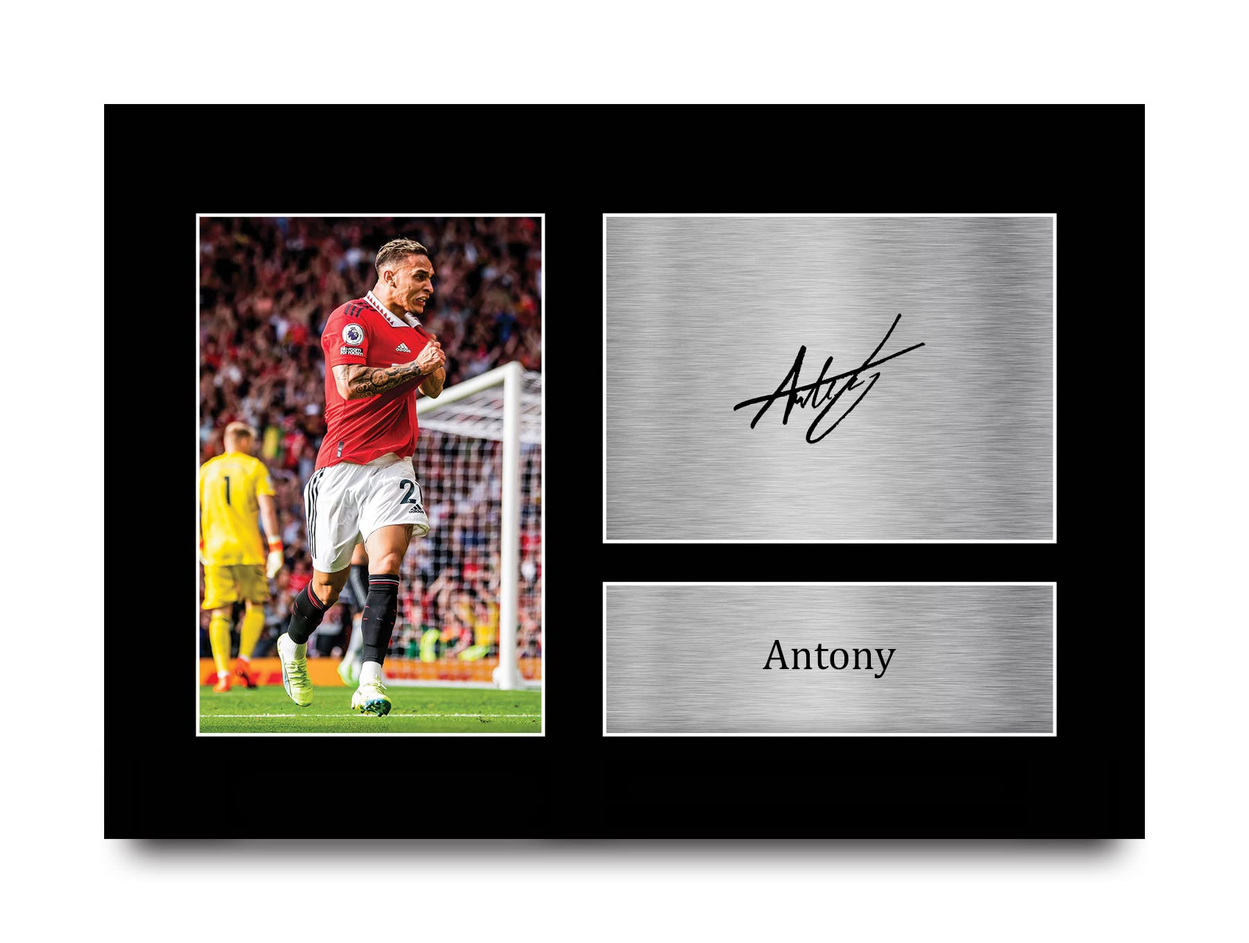 HWC Trading A4 Antony Gifts Printed Signed Autograph Picture for Football Fans and Supporters - A4
