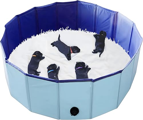 Artilife Caja de parto para perros, caja de bienvenida para perros, piscina de parto, caja de partos para cachorros, bolígrafo de parto para perros,