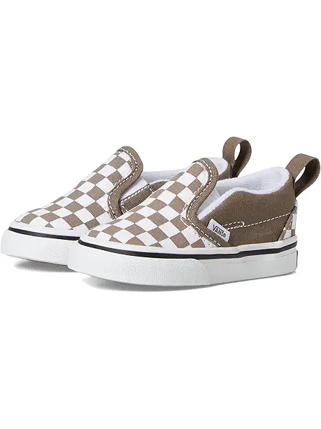 Детские кроссовки Vans Kids Slip-On V (Infant/Toddler) на каждый день
