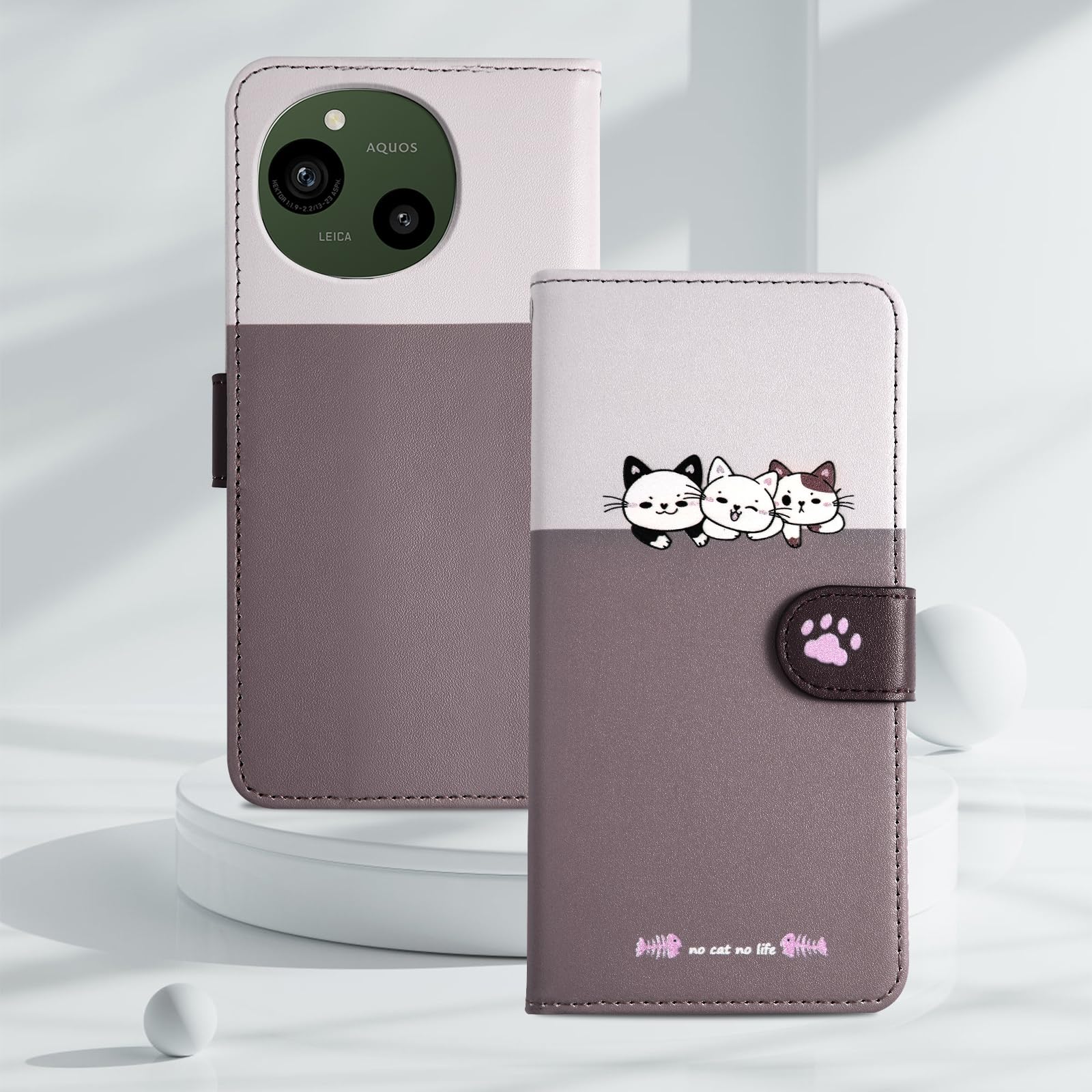 ぱれっと 9nine ヒロインといっしょ 手帳型スマホケース XM