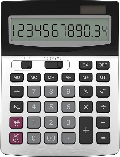 Helect H1006 Business Standard Function Desktop Calculator