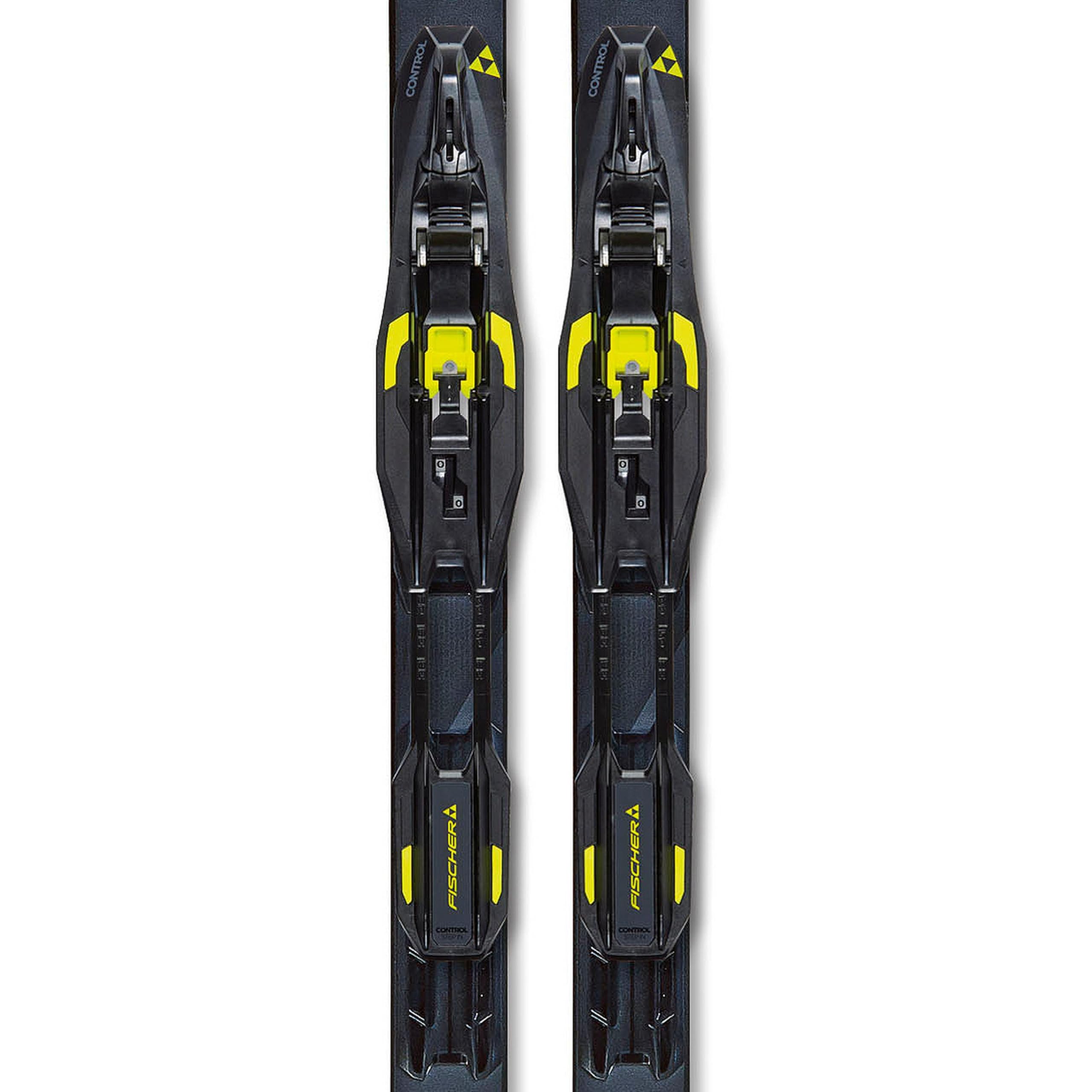 Fischer Damen, Herren Langlaufski Klassik Superlite Crown EF Set + Corntol Step schwarz 184