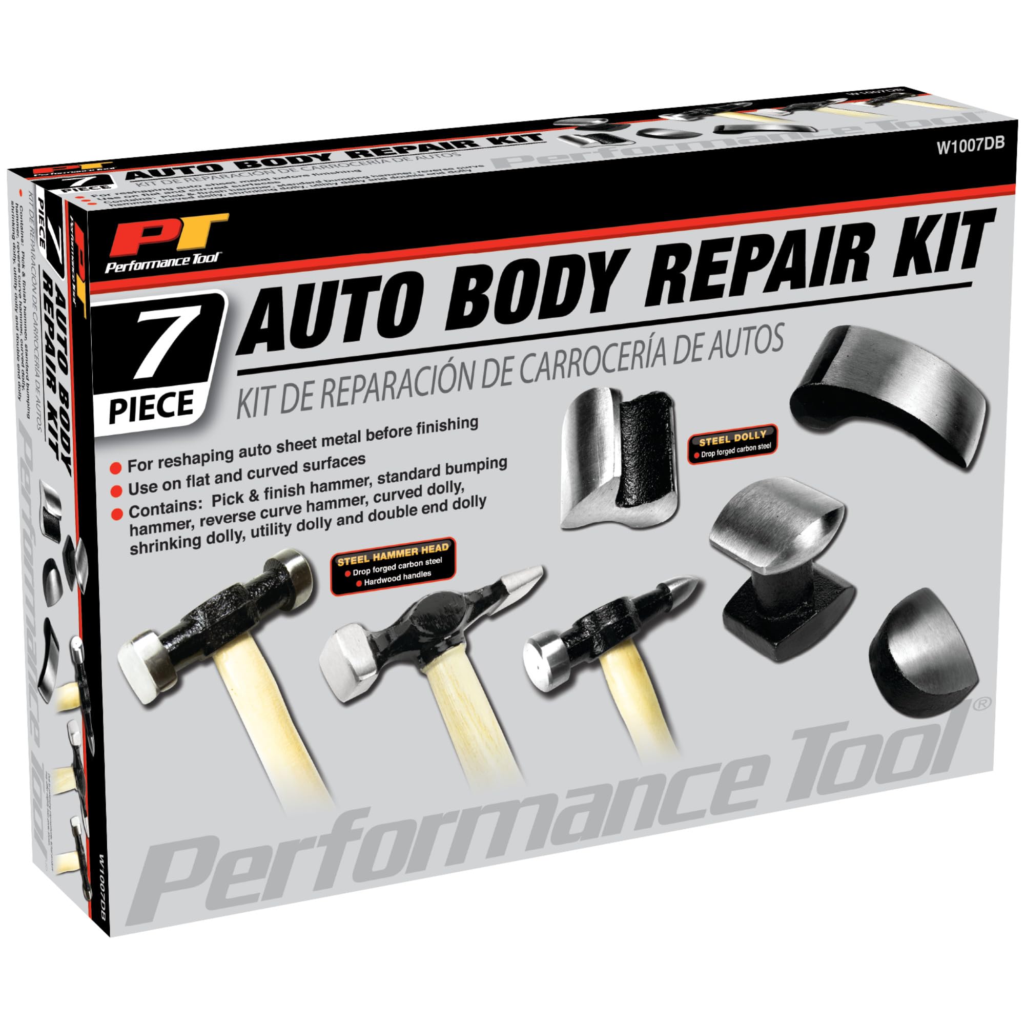 Wydajność W1007db 7 części Zestaw naprawczy Auto Body