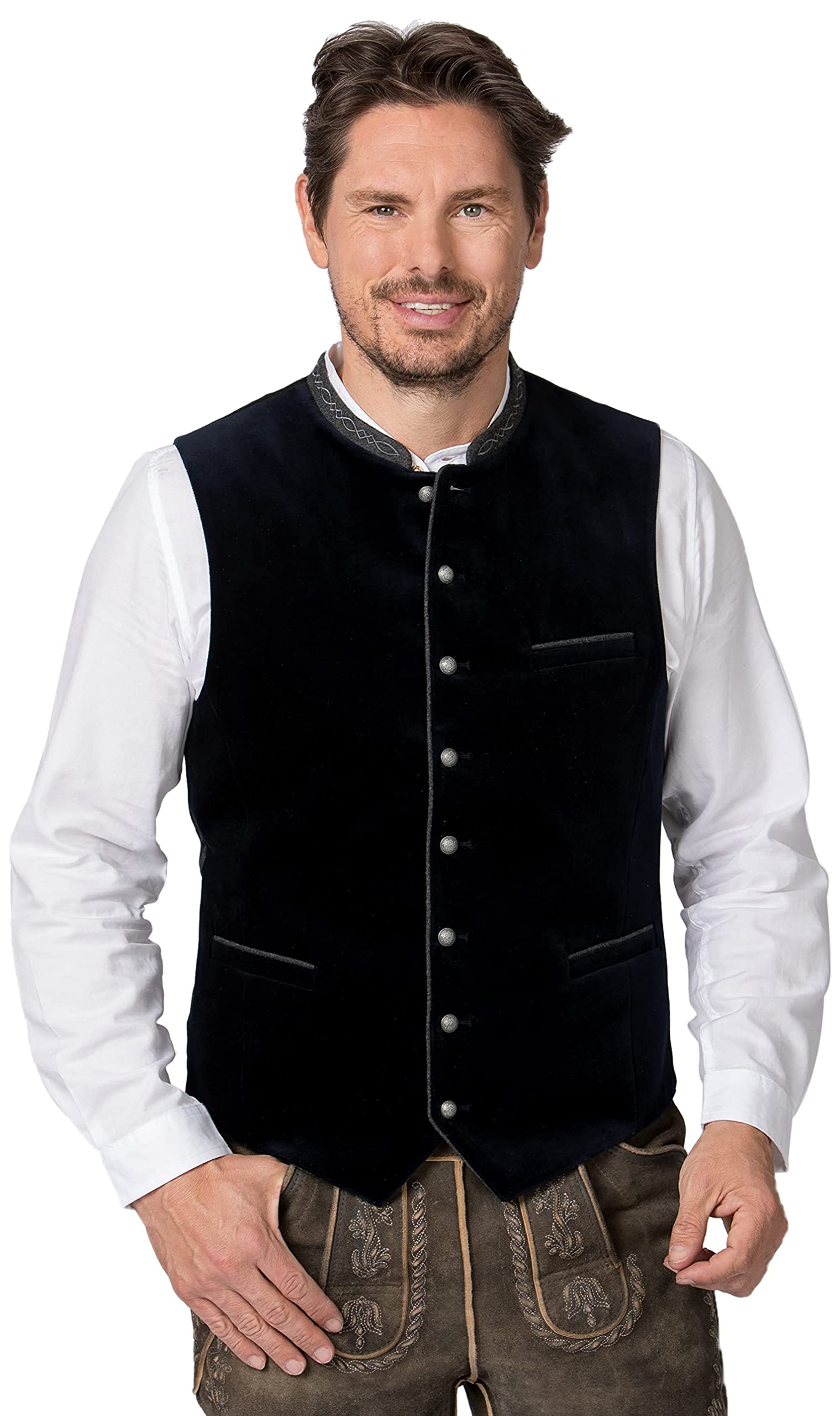 Chaleco tradicional Stockerpoint Lorenzo para lucir impecable en la Oktoberfest 8