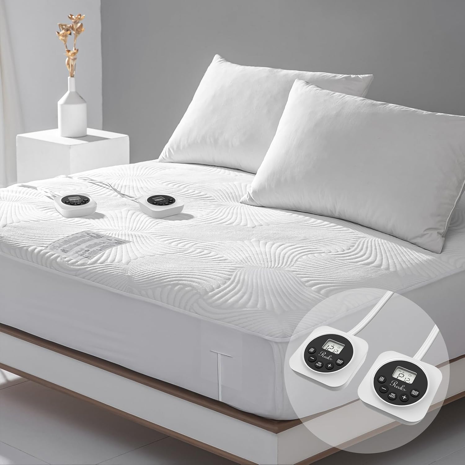Reaks Heated Mattress Pad King