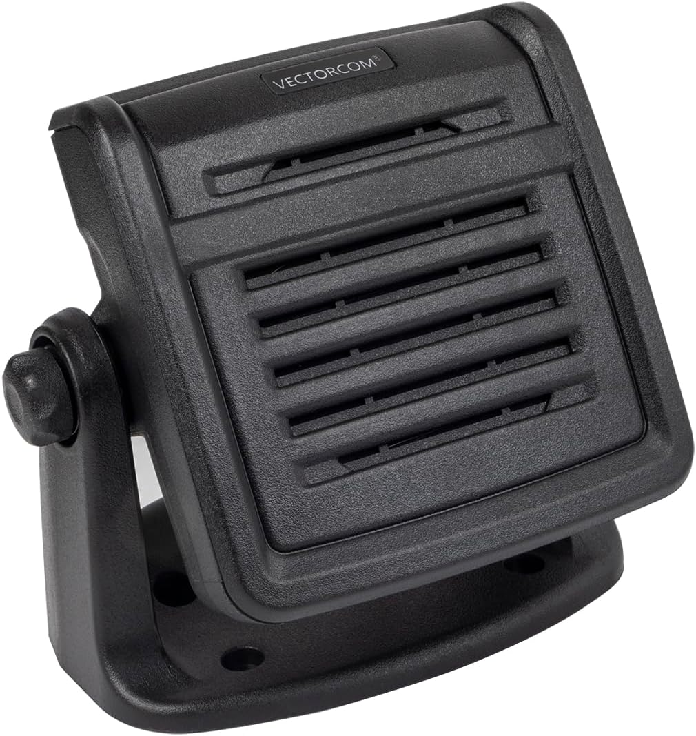 CB Radio Accessories 20W CB External Speaker for CB Radio/Mobile Ham Radio/FM Radio Compatible with All Mobile Radios with 3.5mm Jack,Enhance Your Communication Experience