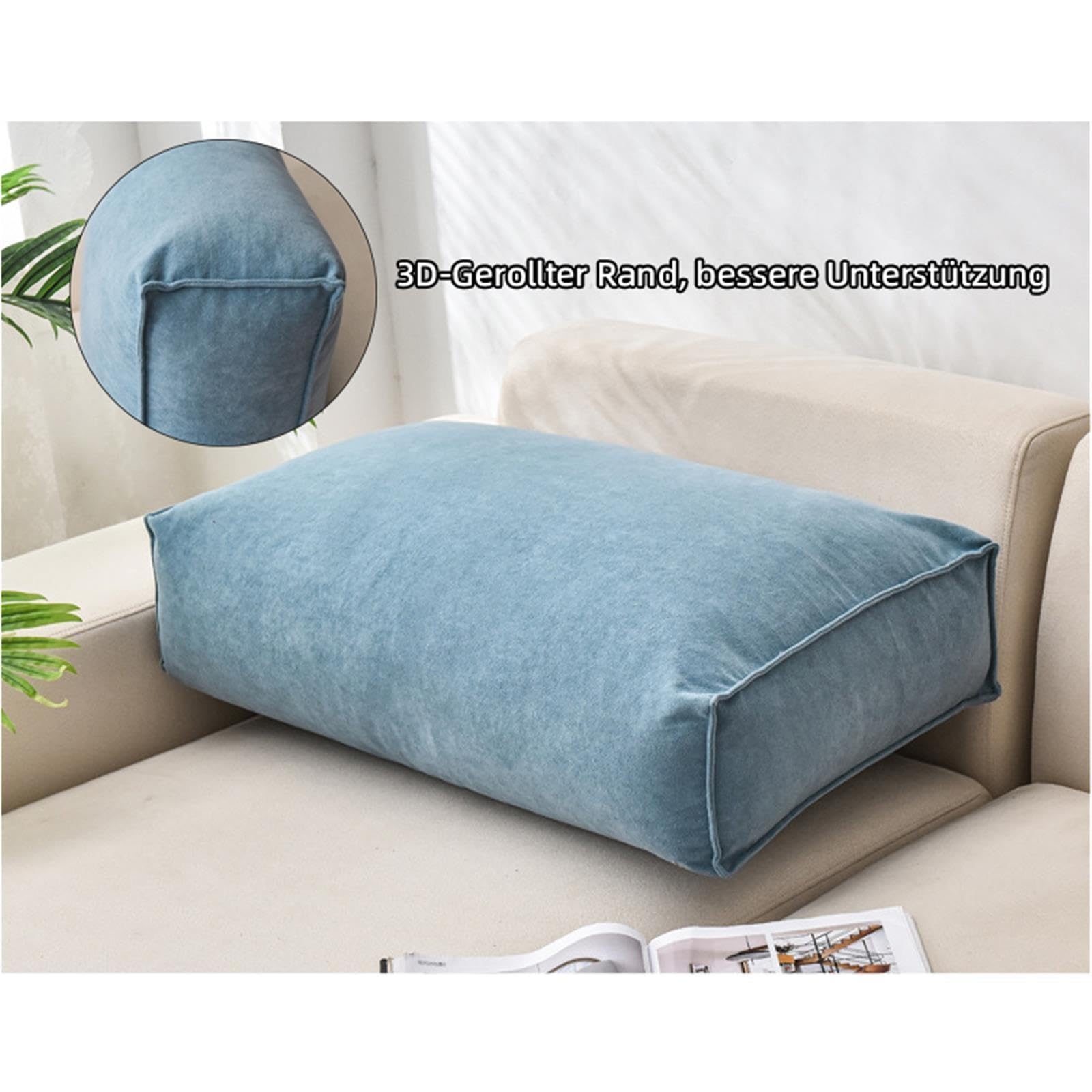 Almohada de Sofá, Gran Almohada de Respaldo para Sofá, Cojín Decorativo