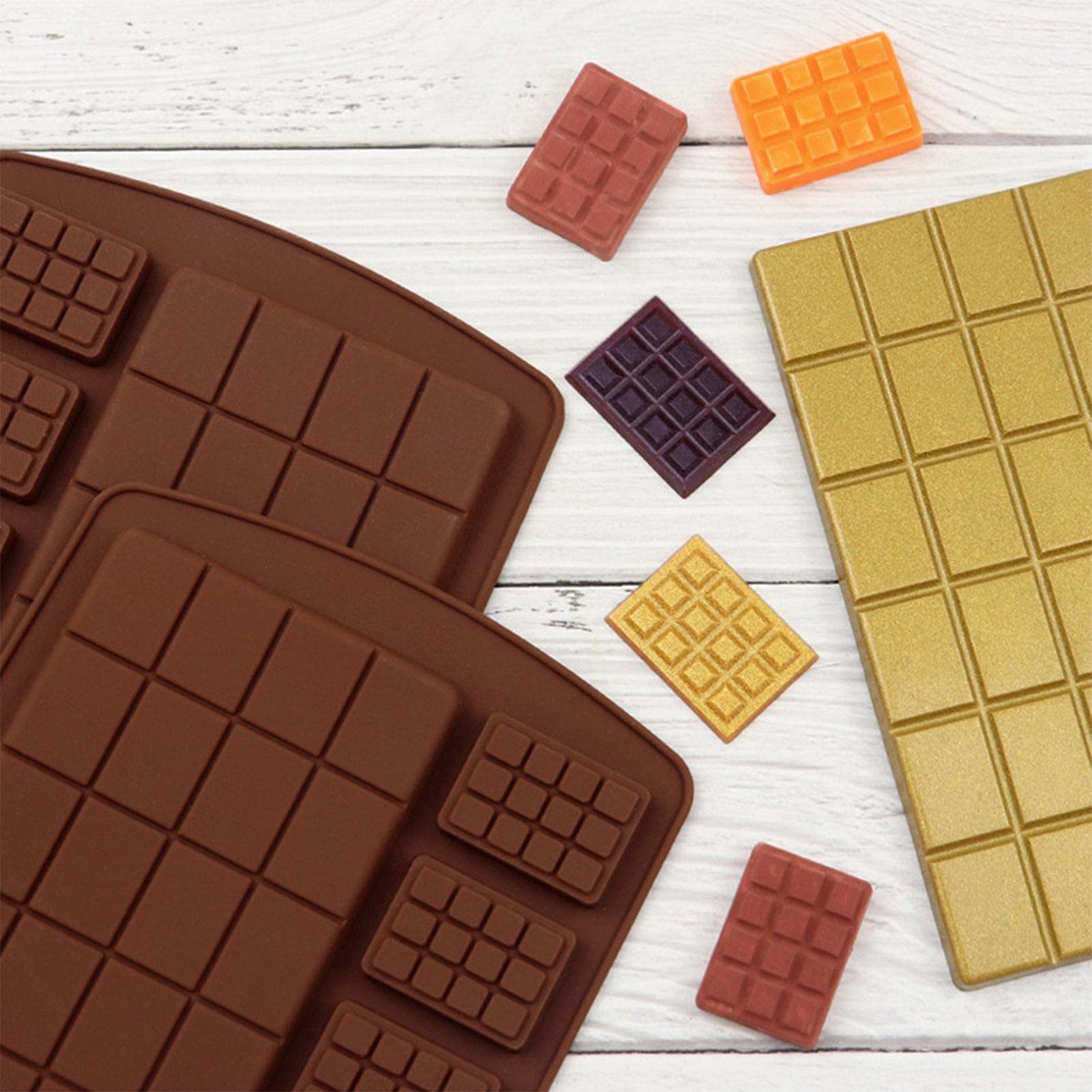 Amazon.co.jp: YAYAHDS(よしこ) 板チョコ型 チョコレート 型 シリコン