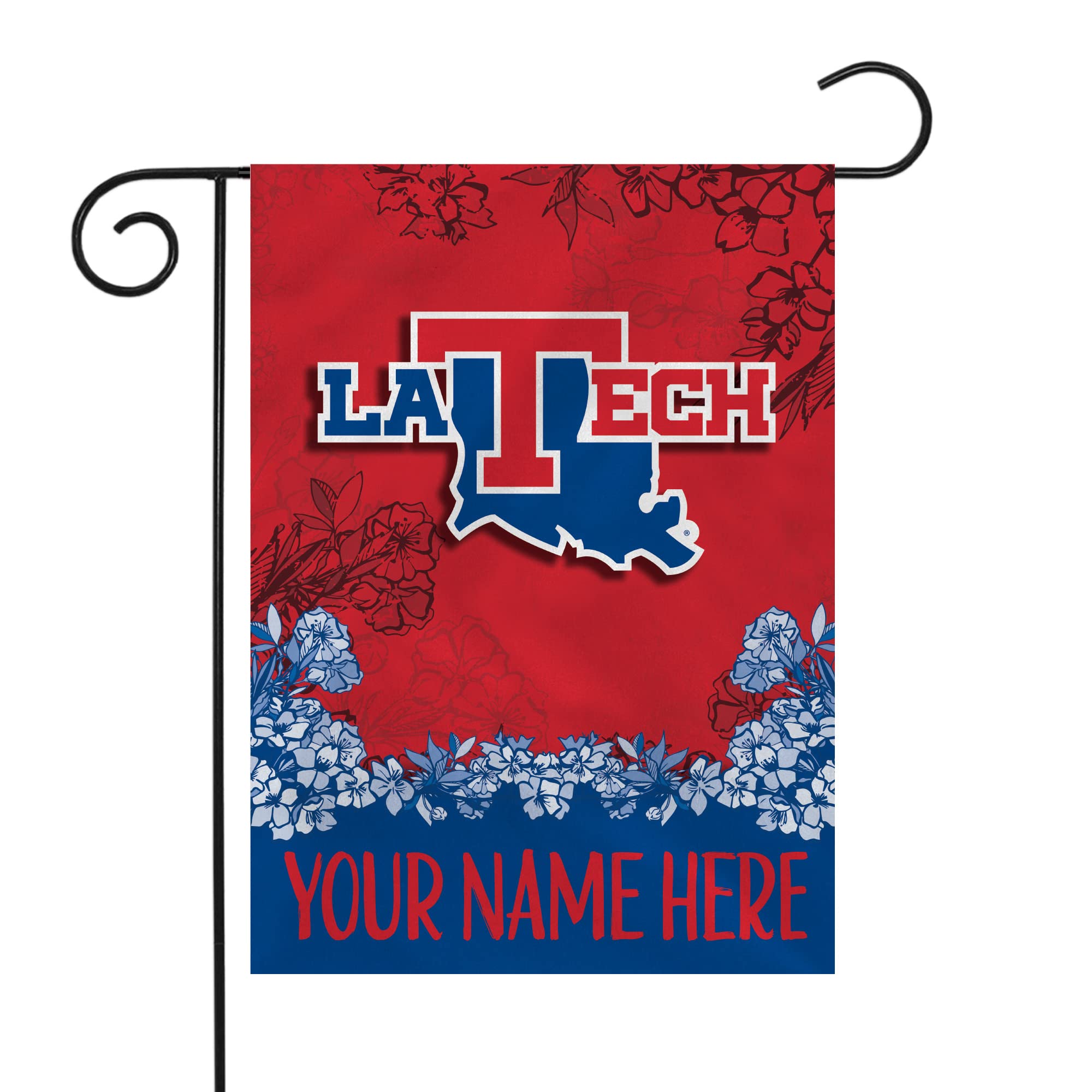 Rico Industries NCAA Standard/Primary Personalized Garden Flag