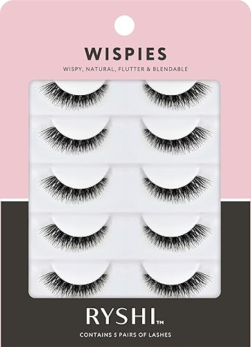 Ryshi Eye Lashes Wispies - 5 pares