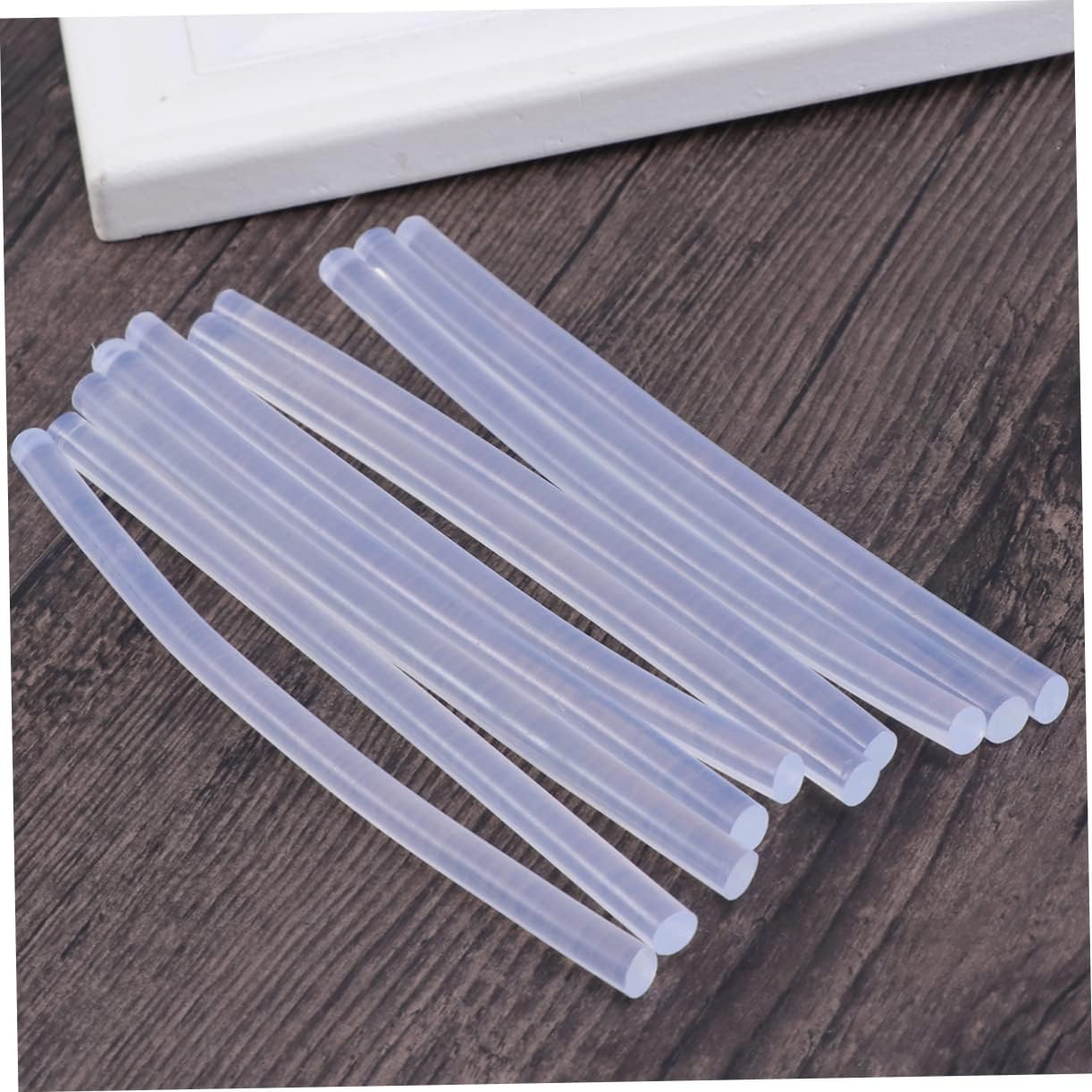 STOBOK 50pcs Transparent Hot Melt Glue Sticks Odor Adhesive for More Crafting and DIY Repair Tool