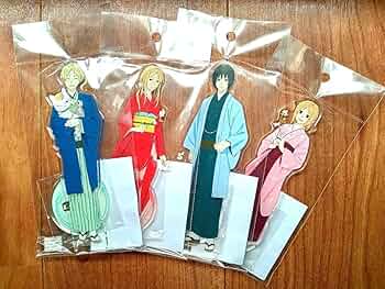 京まふ　アクリルスタンド　夏目友人帳　コンプリートセット Amazon.co.jp: 夏目友人帳 京まふ 和装 アクリルスタンド 4種