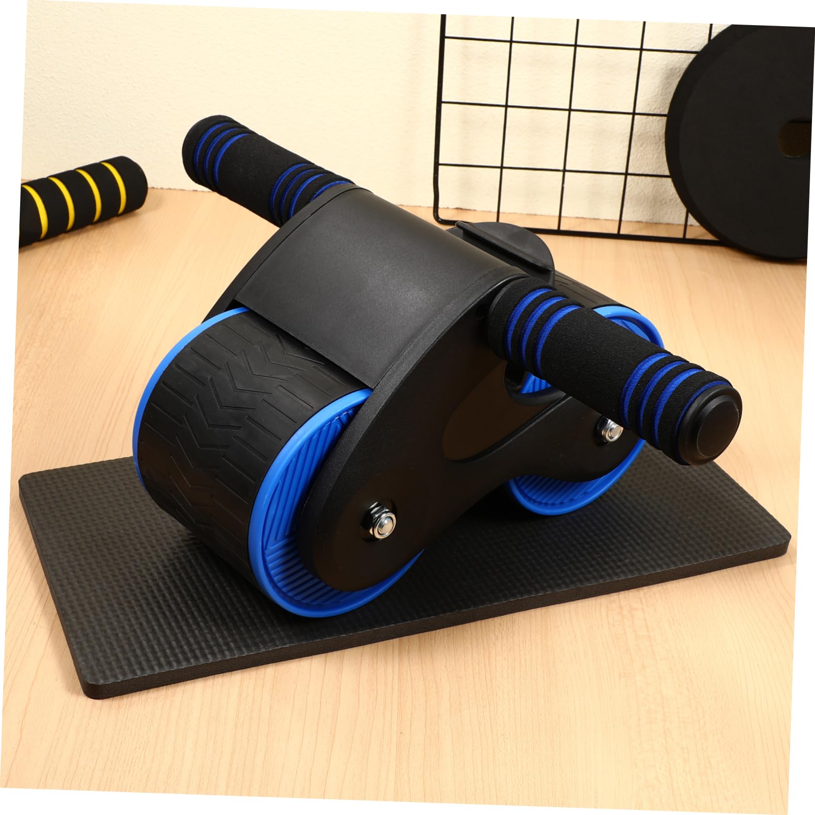 Rueda Ab Ejercicio Abdominal Er Rueda Abdominal Doble Rueda Ab Er Rueda De Ejercicio Abdominal Ab Entrenamiento Er Ab Er Rueda Con Estera Para Rodilla Fitness Abdominal Er De Goma