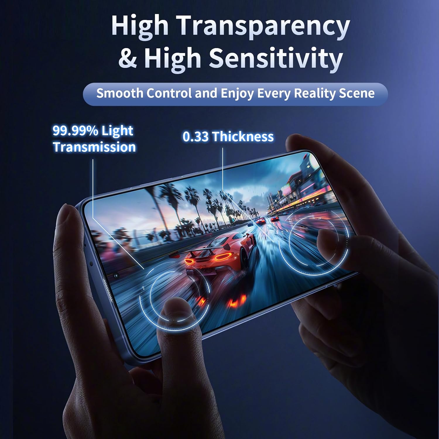 3 Pack Privacy Screen Protector for Motorola Moto G Power 2026 image 4