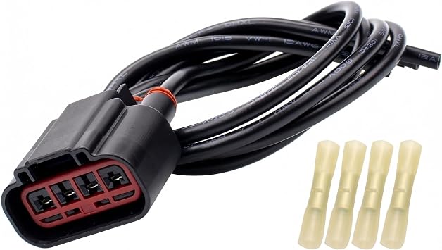 WPT688 HVAC Blower Motor Resistor Connector Wire Harness Pigtail | Compatible with Ford Expedition 2010-2017, F-150 2010-2014, Lincoln Navigator 2011-2017, Replaces 3U2Z14S411ZEA S1763