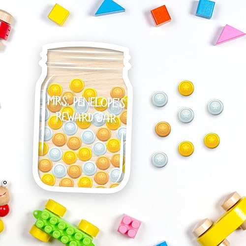 Miniatura 6 de Tarro de recompensa magnético de monedas personalizadas, tablero de anuncios, incentivo, entrenamiento para ir al baño, herramienta de gestión de