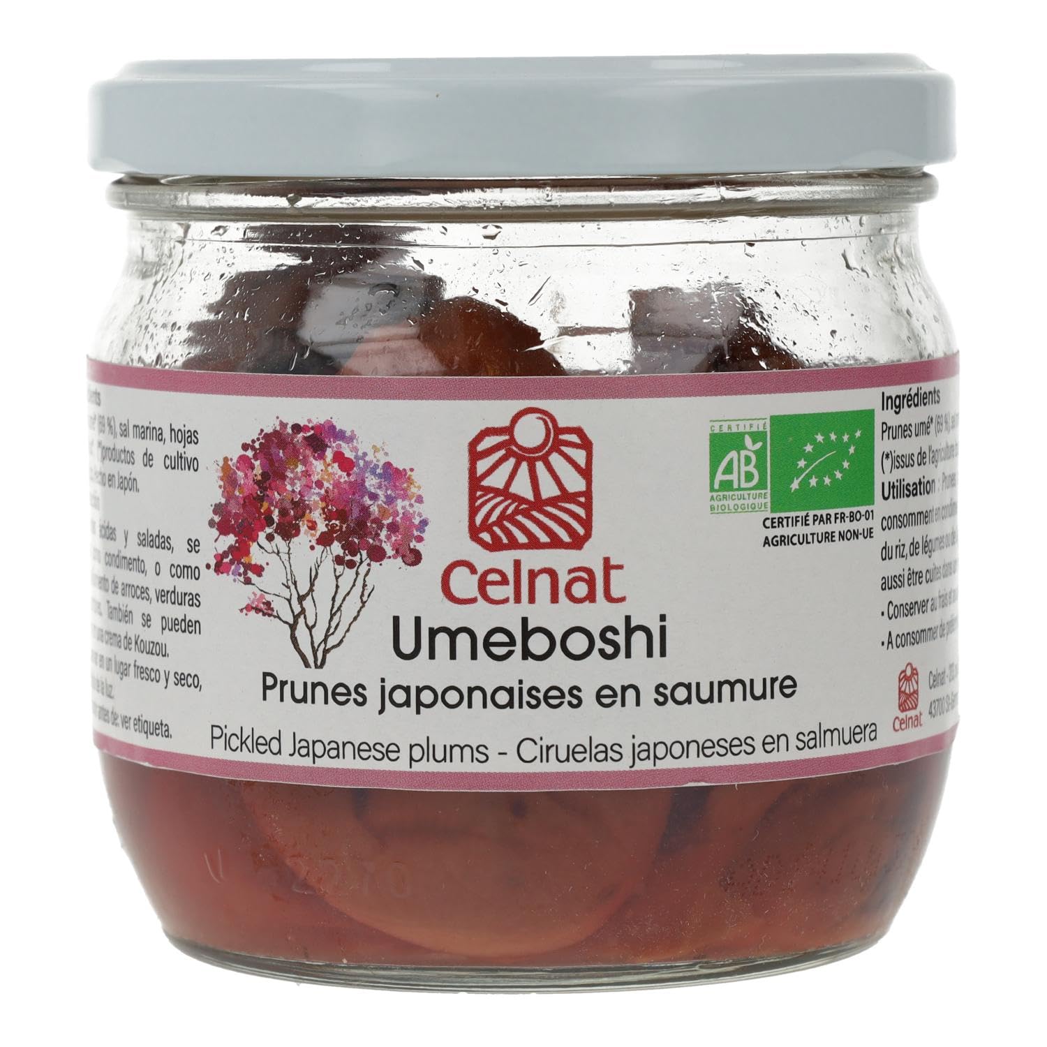 CELNAT CIRUELA UMEBOSHI 250gr. – soin conçu pour une utilisation régulière, poids 250 g, s'intègre facilement dans une routine de tous les jours et devient un allié fiable dans la routine de tous les