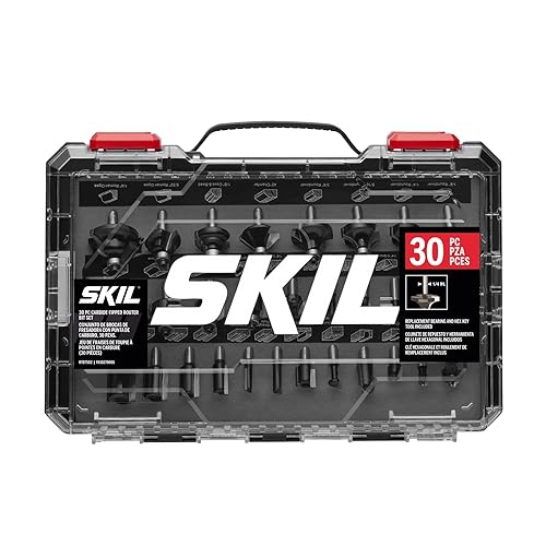 SKIL 30 Pc. Carbide-Tipped Router Bit Set-RTB7502