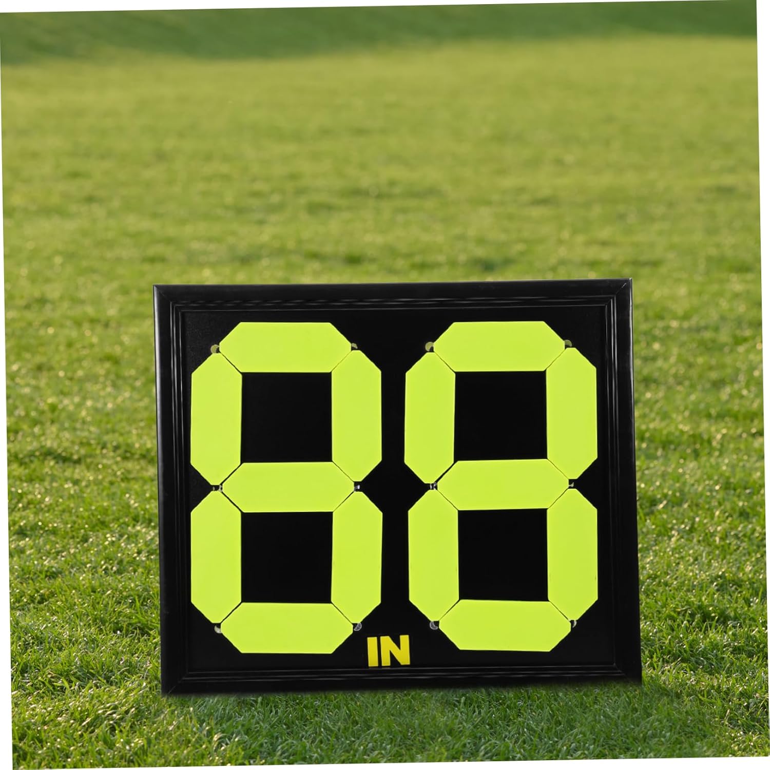 Yardwe Soccer Substitution Board Football Referee Tools Compact Design for Quick Player Changes