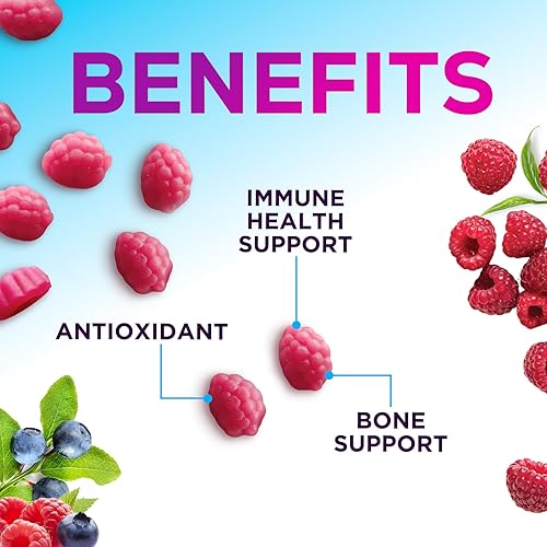 Miniatura 5 de Gomitas de zinc de 50 mg  Piel ósea y apoyo inmunológico, gomitas de salud y antioxidantes masticables de alta calidad, veganas de alta absorción,