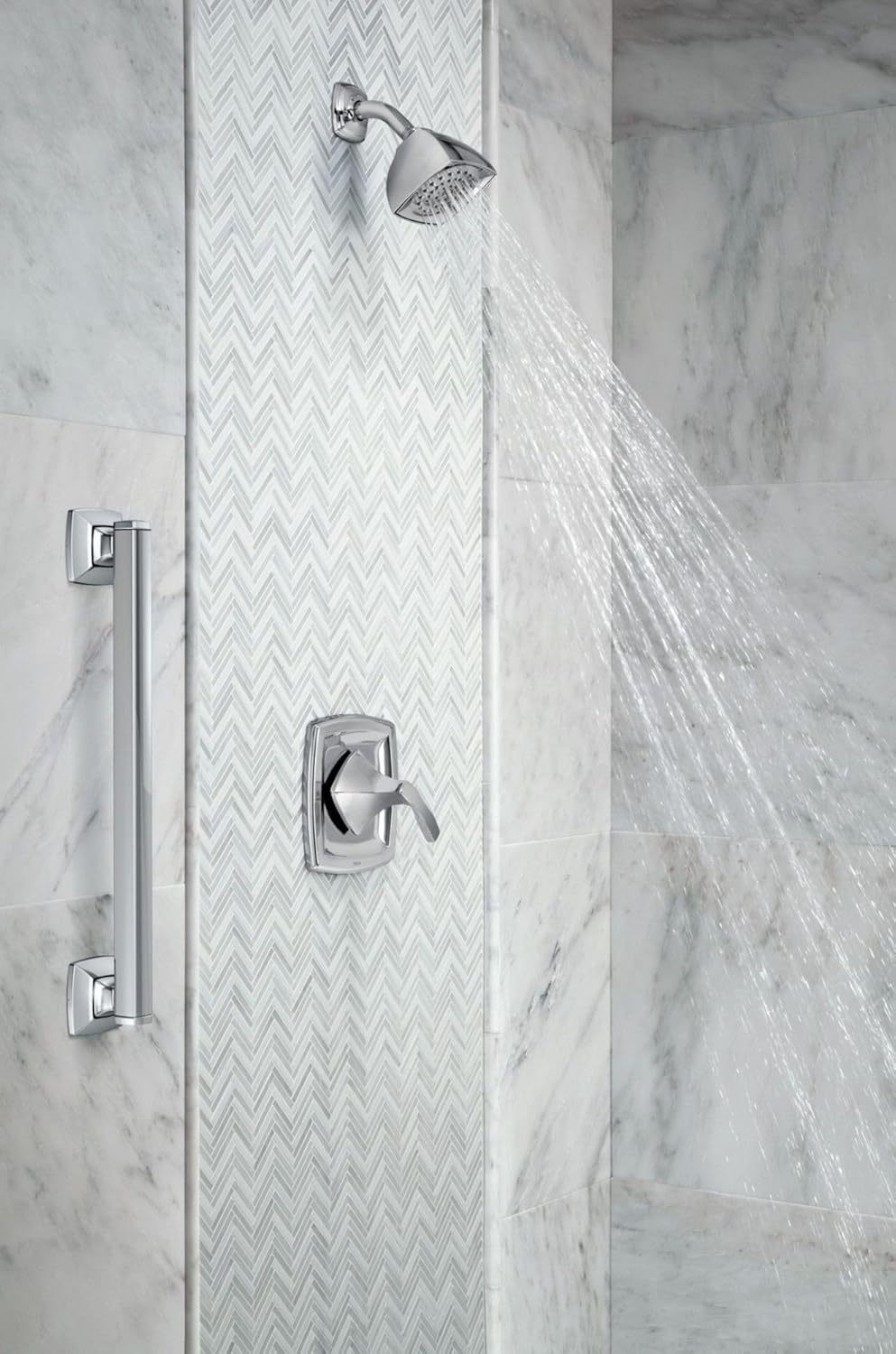 Moen YG5124ORB Bathroom Safety 24-Inch Stainless Steel Transitional Bathroom Grab Bar, Oil-Rubbed Bronze