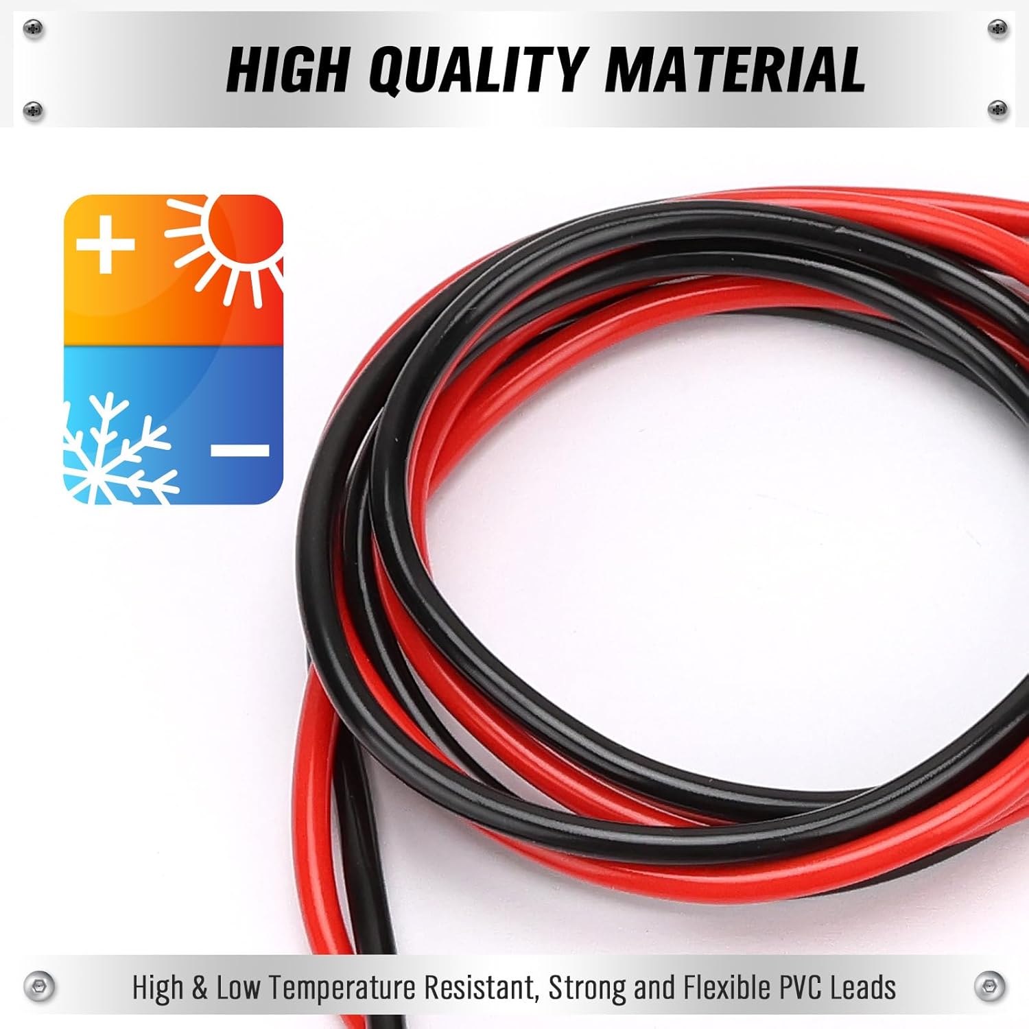 SWANLAKE 2-Piece Dual-Ended Alligator Clip Test Leads, 1000V 15A 3.5ft/1M Electrical Alligator Clips, Flexible Copper Cable Crocodile Clip, Electrical Wires with Gator Clips - Image 4