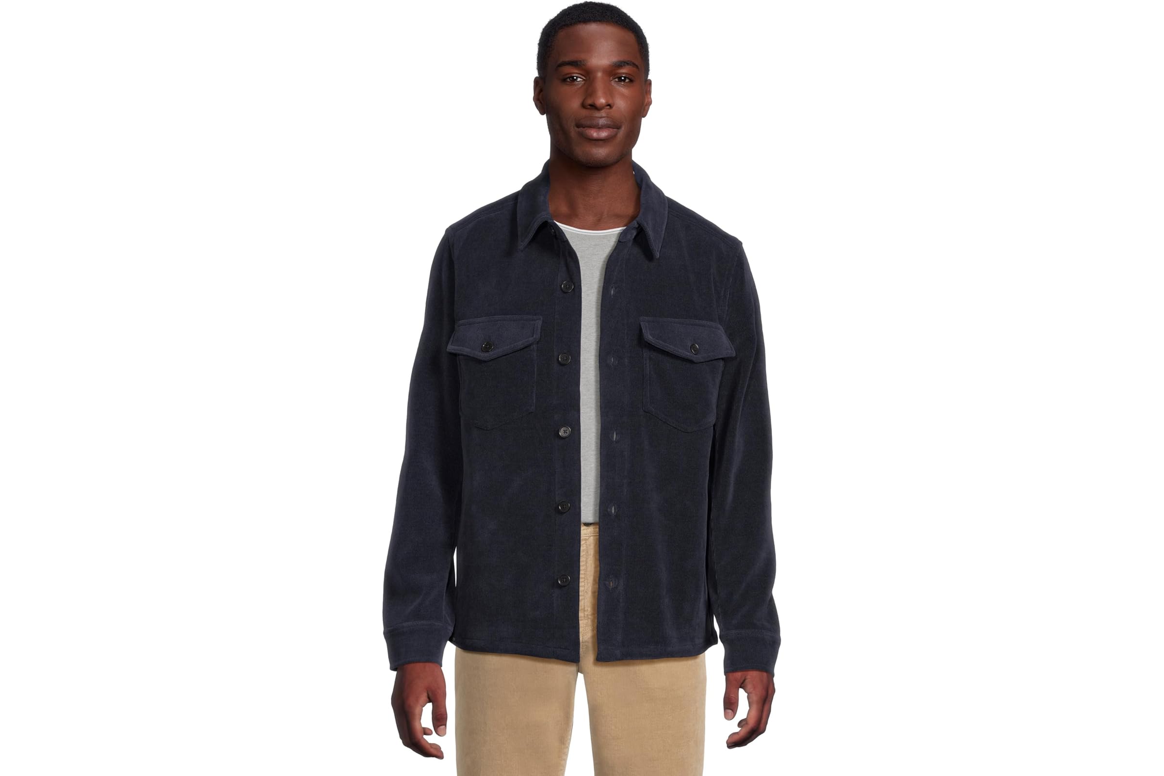 Мужская рубашка Liverpool Los Angeles Knit Corduroy Overshirt