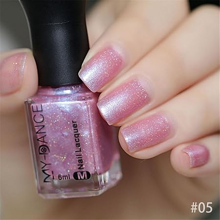 Amazon 人魚姫マニキュア 10ml パール感 ラメ入り 超キラキラ マニキュア ネイルポリッシュ 5 Innail マニキュア ネイルポリッシュ 通販