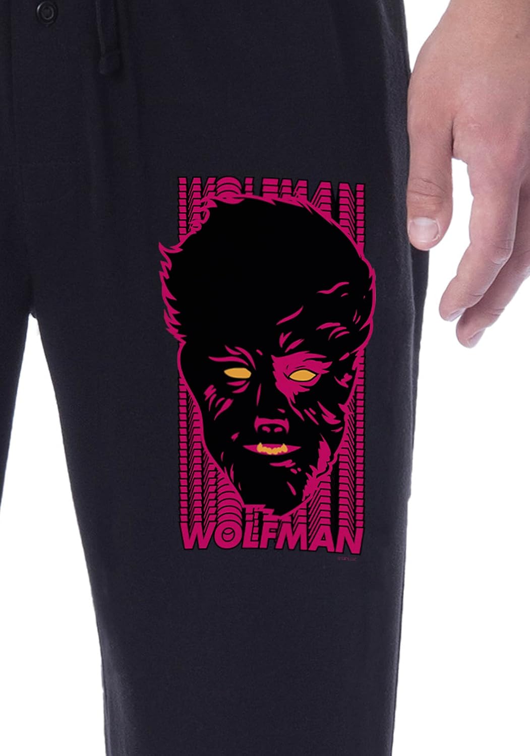 Universal Monsters Mens' The Wolfman Halloween Character Sleep Pajama Pants - Image 4