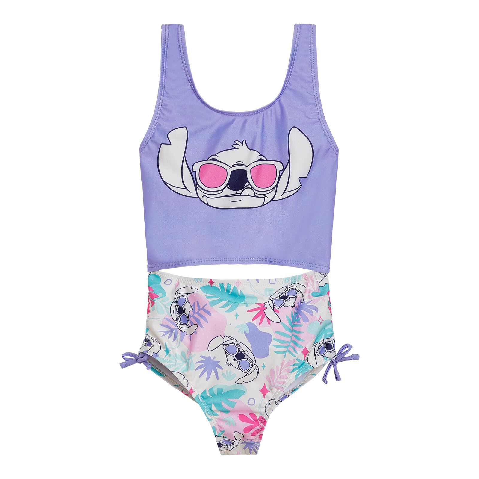 Disney Lilo &amp; Stitch UPF 50+ One Piece Bathing Suit Newborn to Big Kid Sizes (9 Months - 14-16)