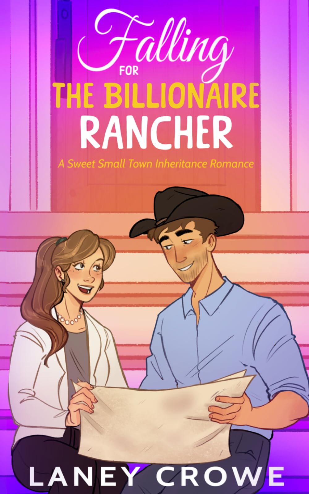 Falling for the Billionaire Rancher: A Sweet Small Town Inheritance Romance