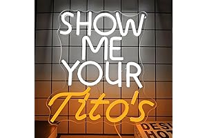 Titos Vodka Light Up Sign, A Perfect Gift for Titos Vodka Lovers