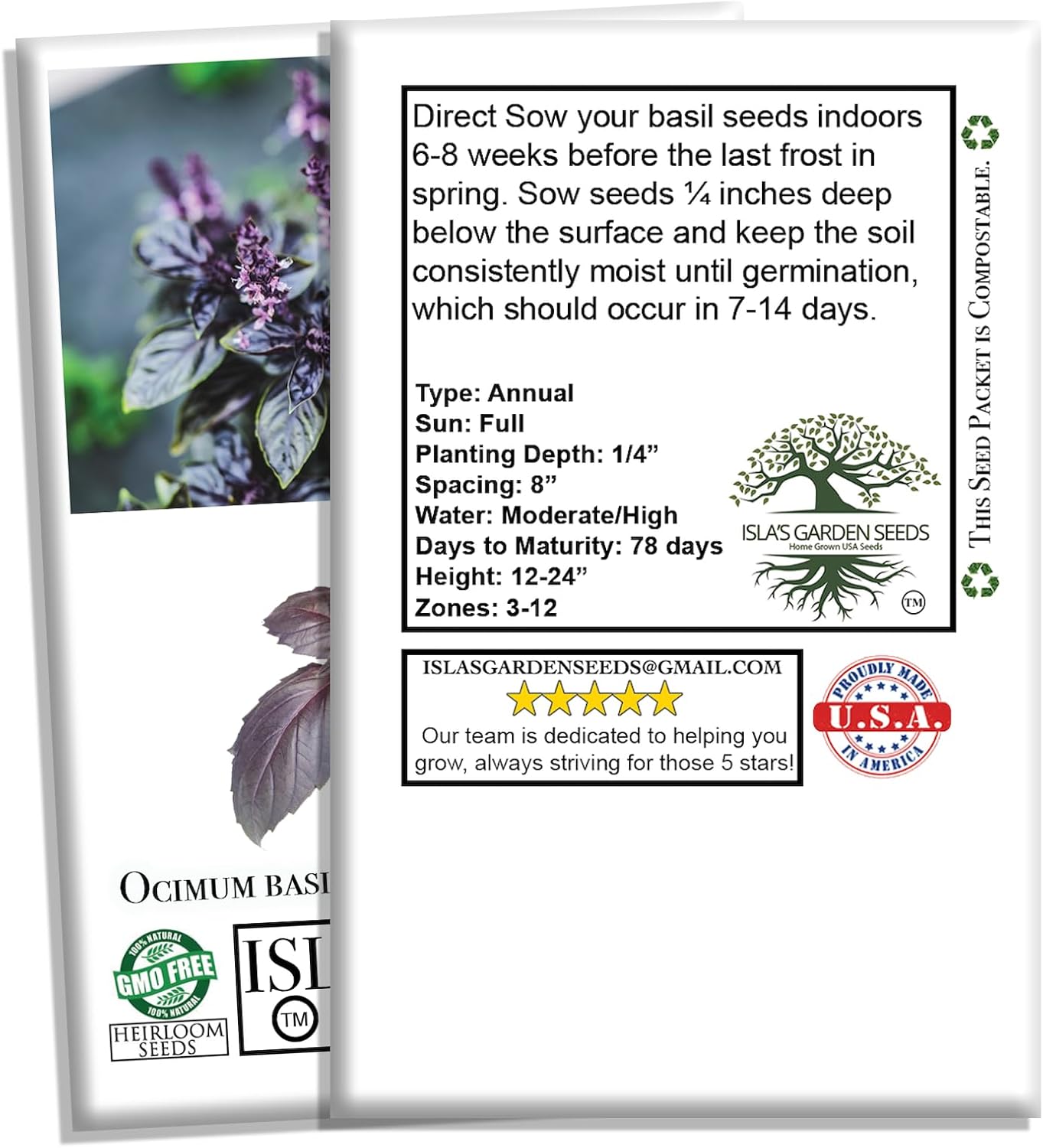 Semillas De Batata O Camote – 50 Semillas Violeta Oscuro, Para Cultivar En Huerto O Maceta