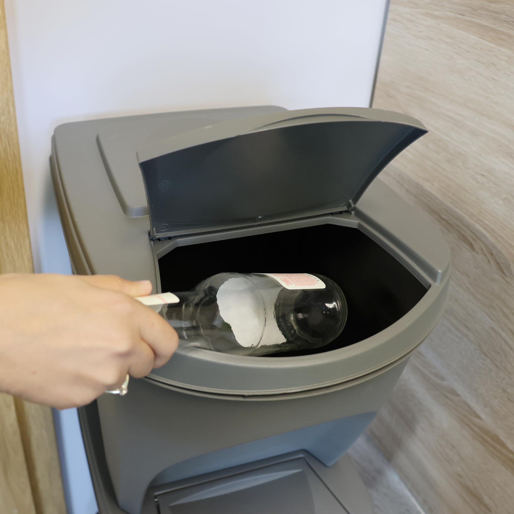 botle Garbage Bin, Set of 4 120 L Waste Separation System, Set of 2 x botle Garbage Bin, Set of 4 120 L Waste Separation System, Set of 2 x