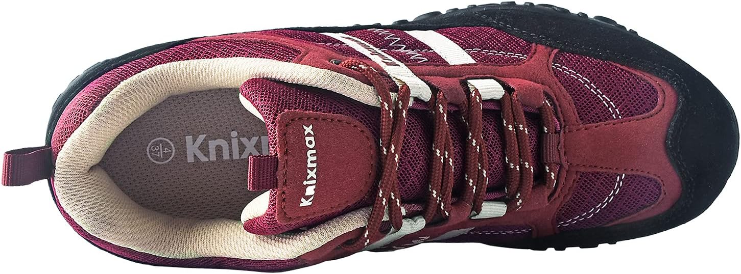 Knixmax Womens Hiking Shoes Lightweight Non-Slip Climbing Trekking Sneakers for Woman Camping Backpacking Shoe Summer Hiker Shoes - Image 5