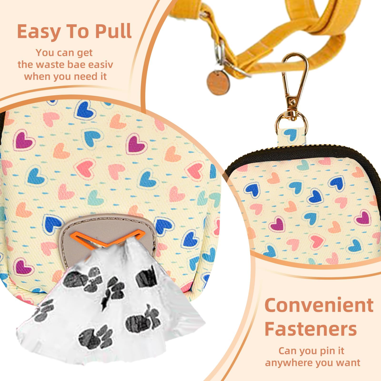 ICEMOOD Dog Poop Bag Holder with Easy Dispensing Hole - Image 4