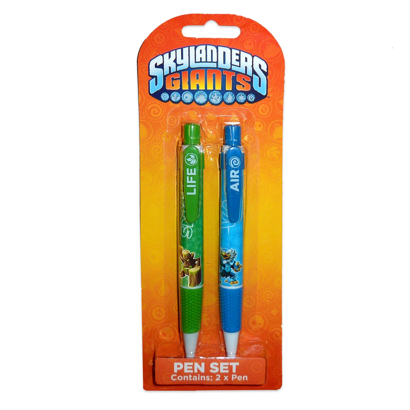 SKYLANDERS Stationery (2 Pen Set)