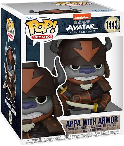 Funko POP! Super Avatar The Last Airbender - Appa with Armor - Figura de vinilo coleccionable - Idea de regalo - Producto oficial - para niños y